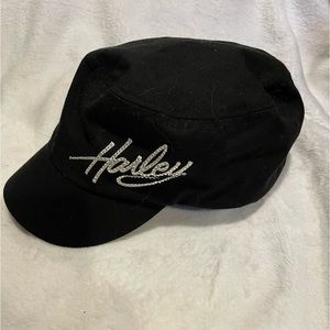 Harley Davidson Motor Cycles Bejeweled Ladies Hat